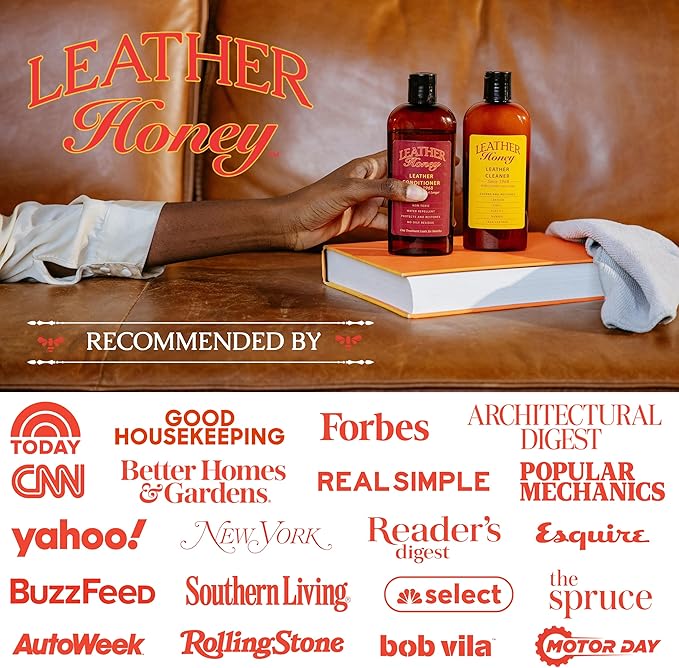 Leather Honey Leather Conditioner, Since 1968.