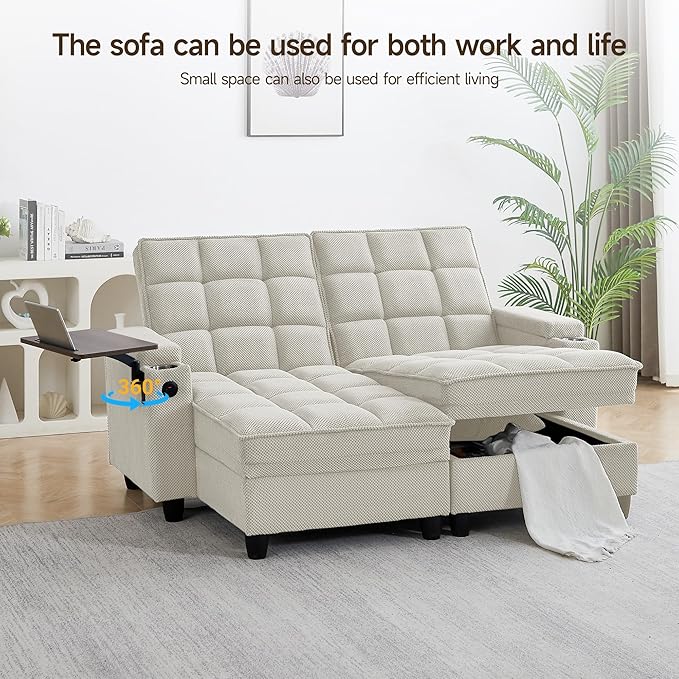 Auvsoce 71" Loveseat Recliner Chair