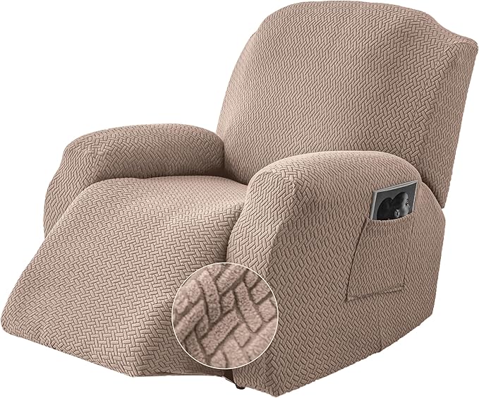 Genina Recliner Chair Covers, Stretch Reclining Chair Cover, Recliner Sofa
