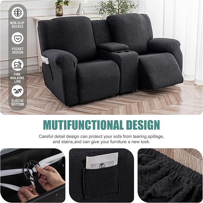 Genina Recliner Loveseat Covers