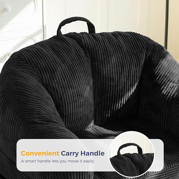 MAXYOYO Folding Sofa Bed with Backrest, Boneless Fold Out Couch Bed with Handle