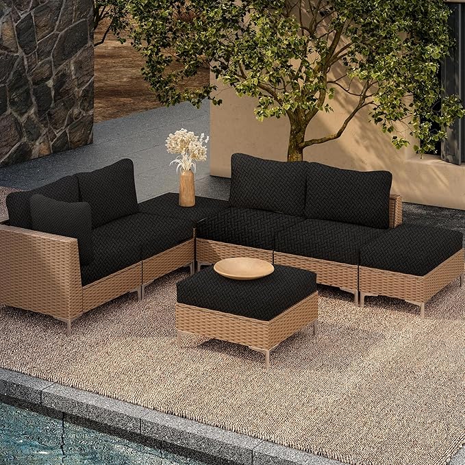 Outdoor Cushion Covers Set, Replacement