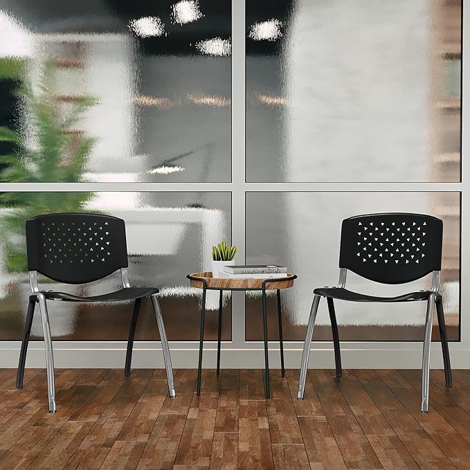 Flash Furniture Hercules Series Plastic Contoured Lobby Chairs