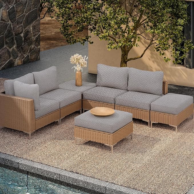 Outdoor Cushion Covers Set, Replacement