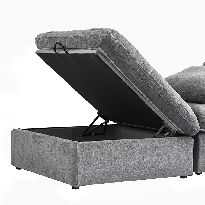 Cloud Modular Sectional Sofa Couch, Oversized Couch 6 Seater