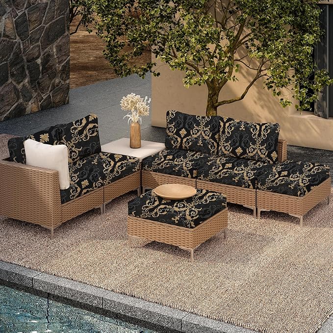 Outdoor Cushion Covers Set, Replacement