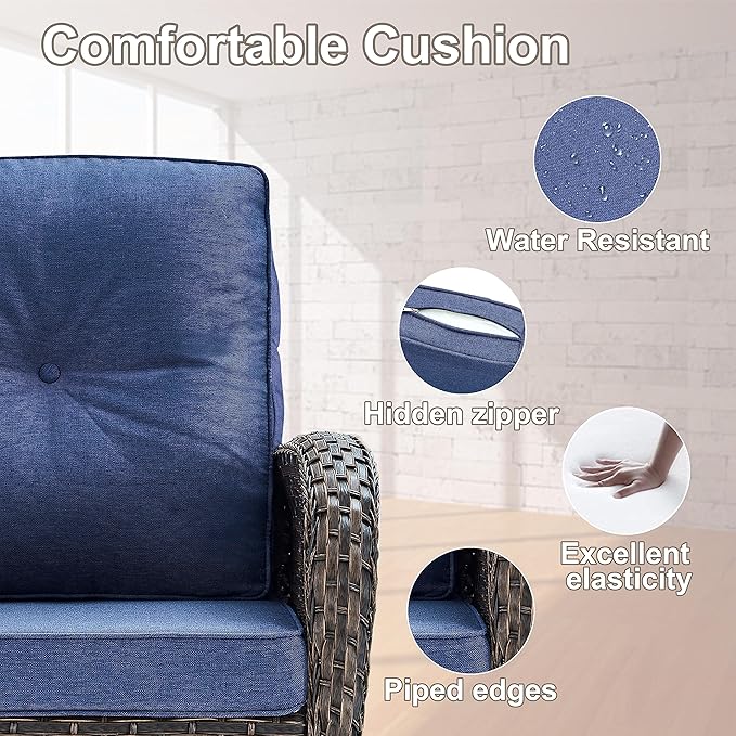 Belord Small Conversation Sets Patio Funiture
