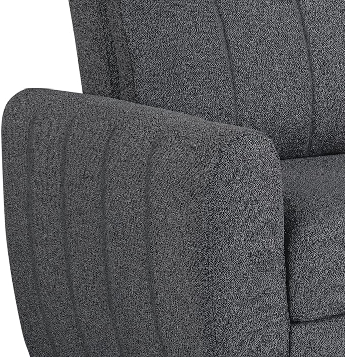 Serta Galway 66.5" Convertible Sleeper Loveseat, Full Size, Dreamcoil Comfort