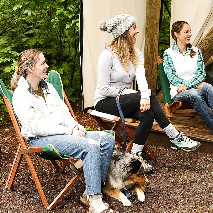 BYER OF MAINE Pangean Folding Stool – Canvas Camp & Wood Camp Stool
