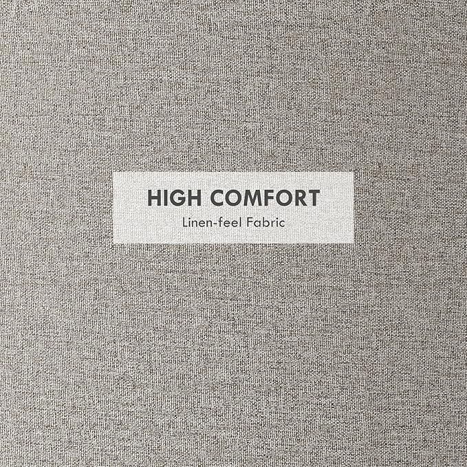 HOMCOM Round Storage Ottoman