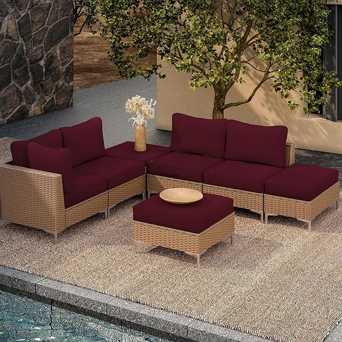 Outdoor Cushion Covers Set, Replacement