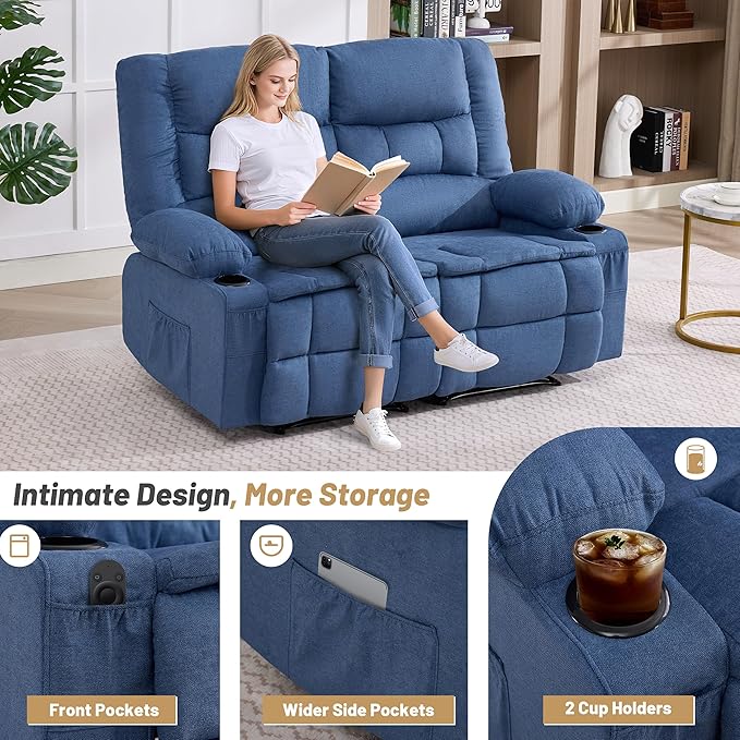 Loveseat Recliner Sofa, Big Large Reclining Sofa