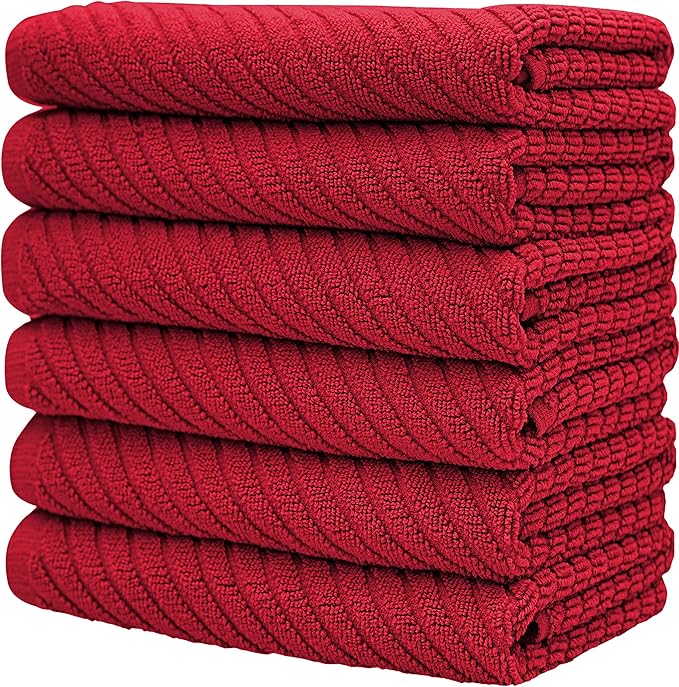 Premium Kitchen Towels | Large Cotton Kitchen Hand Towels | Dish Towels |
