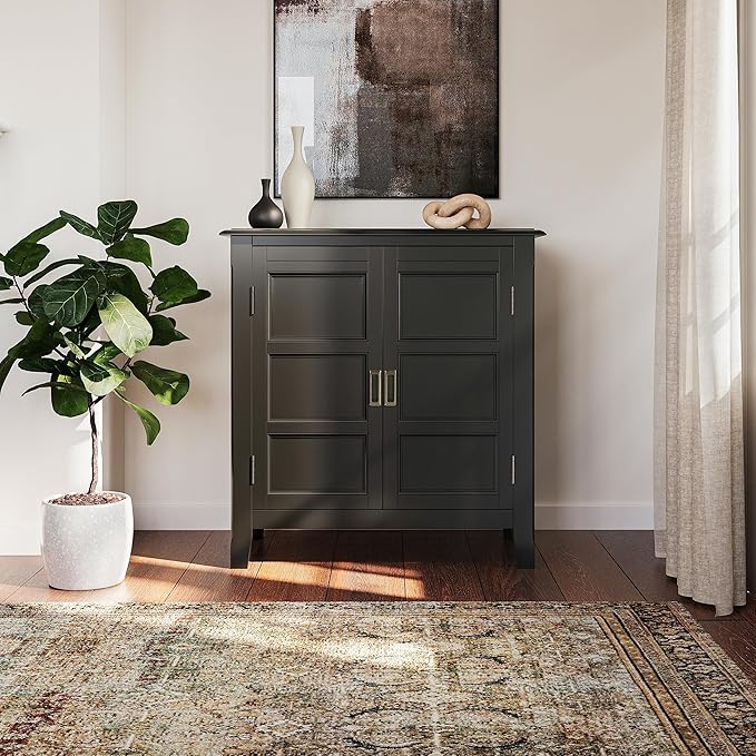 SIMPLIHOME Burlington Storage Cabinet