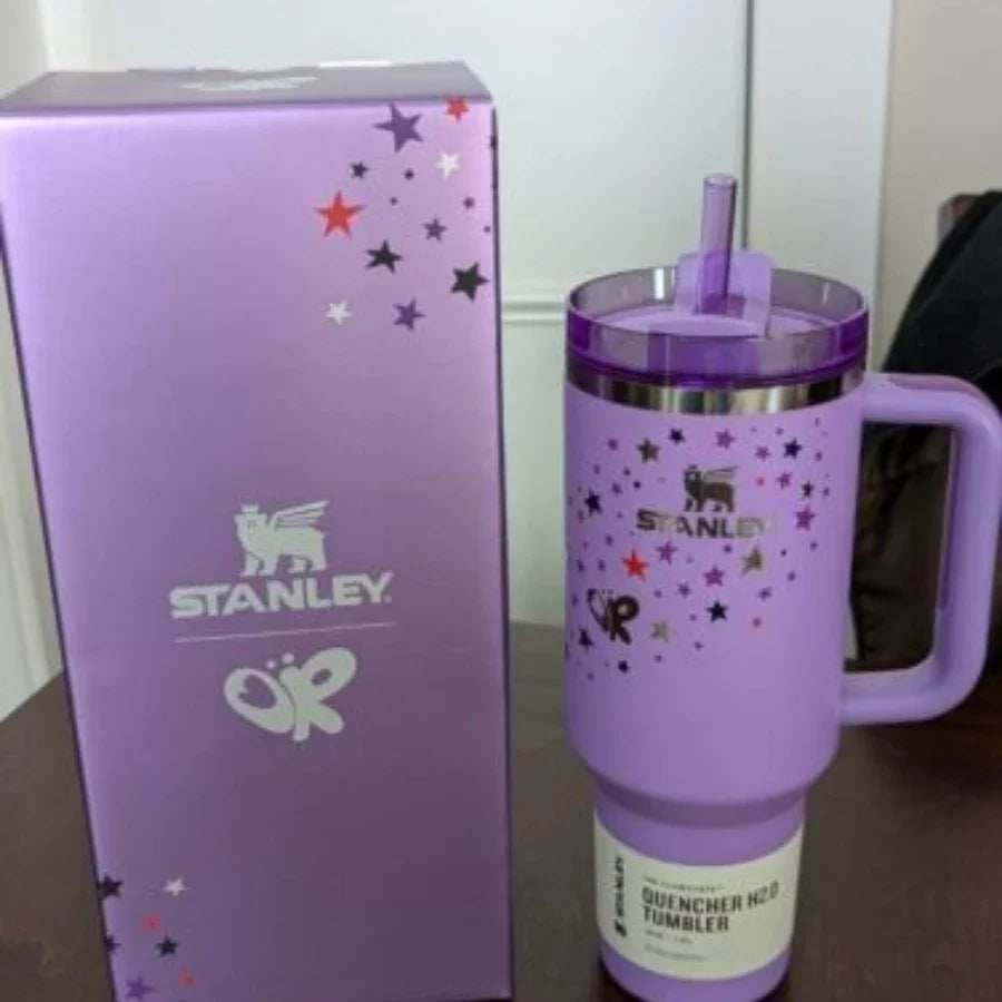 Black Stanley Quencher H2.0 Tumbler – 40 oz Travel Cup